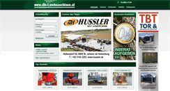 Desktop Screenshot of die-landmaschinen.com