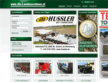 Tablet Screenshot of die-landmaschinen.com